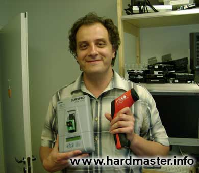 With a programmer and a remote thermometer