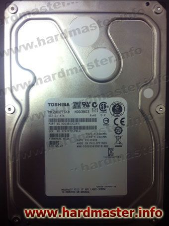 Диск Toshiba MK2002TSKB для ремонта и восстановления