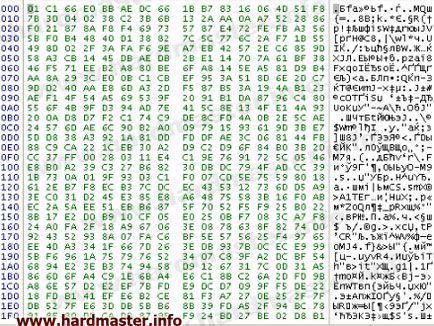 Сектор монолитной флешки с XOR-преобразованиями
