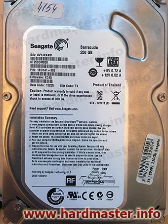 Seagate ST250DM000 Pharaoh