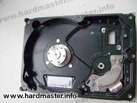 The wedged drive shaft on the HDD Seagate