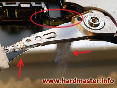 Сгорел коммутатор, копоть на пластинах HDD Сгорел коммутатор, копоть на пластинах HDD