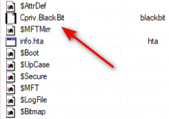 Алгоритм работы вируса Black Bit