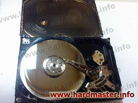 Восстановление данных с HDD после пожара