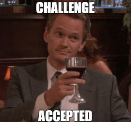 Вызов принят!