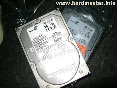 Поломанные HDD SCSI из Raid-5