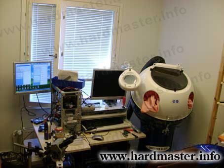 Место для работы с гермозоной HDD