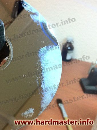 Залапанные пластины жесткого диска