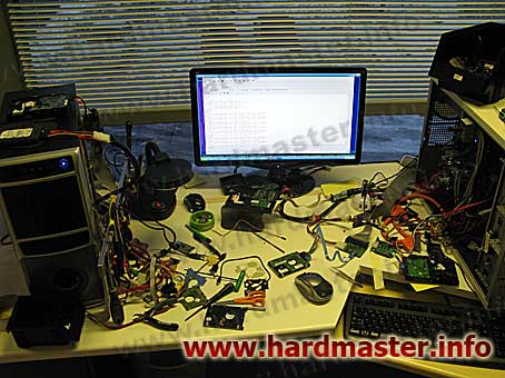 Рабочие места лаборатории по восстановлению данных Рабочие места лаборатории по восстановлению данных