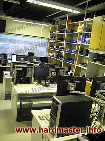 Рабочие места лаборатории по восстановлению данных Рабочие места лаборатории по восстановлению данных