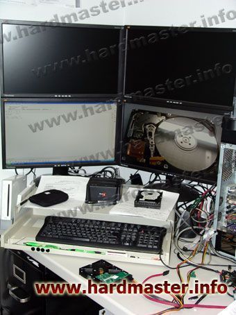 Рабочие места лаборатории по восстановлению данных Рабочие места лаборатории по восстановлению данных