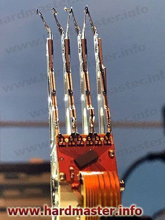 Повреждения блока магнитных голов (БМГ) HDD Samsung HD204UI