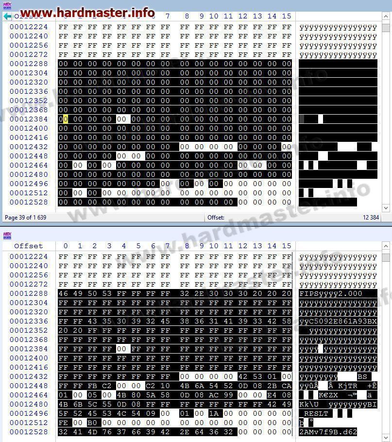 Исправляем прошивку контроллера на жёстком диске