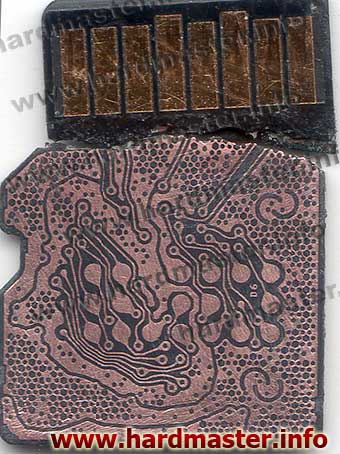 Вернуть файлы с разломанной микро карты Апасер