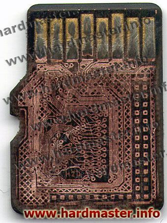 Восстановление данных с монолитных (монокристальных) SD и MicroSD карт