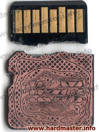 Микро флешка из двух кусков восстановить файлы