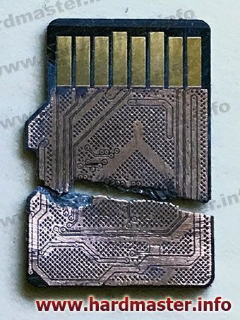 Восстановить флешку которая разломилась напополам