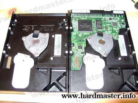 Information had to be recovered with the help of hot swap