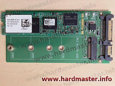 Ремонт и восстановление SSD Plextor EX1