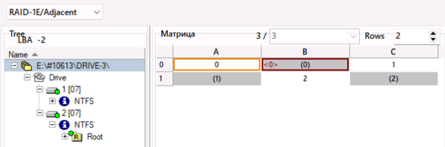 Структура Raid 1E Adjanced Структура Raid 1E Adjanced