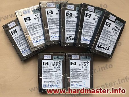 Восстановление данных Raid 5 HP
