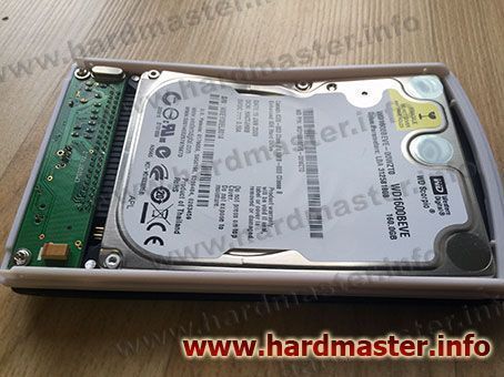 На HDD наехал автомобиль и он погнулся