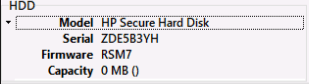 Замена платы на Seagate Mobile HDD - HP Secure Hard Disk