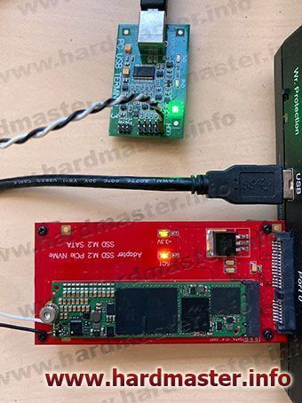Восстановление SSD m2 на микроконтроллере Marwell