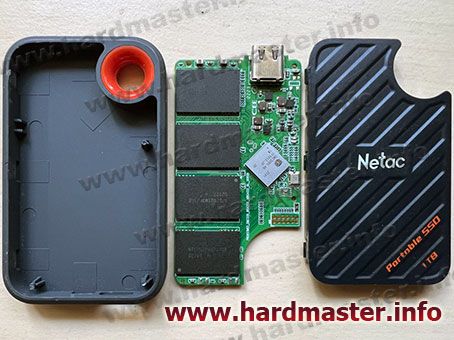 Ремонт и восстановление SSD Netac Portable