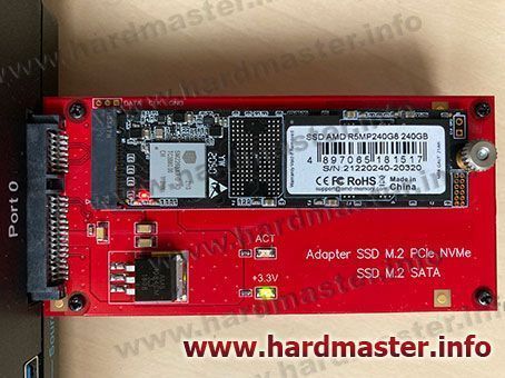 Восстановление и ремонт NVMe M.2 PCI-e SSD диска
