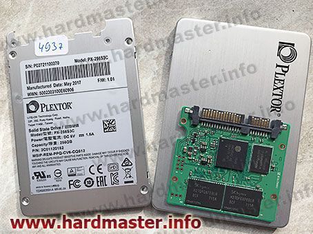Восстановление SSD Plextor
