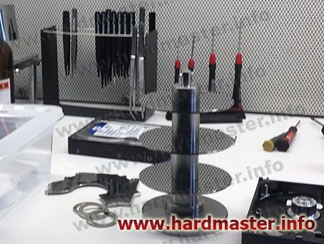 Оборудование для восстановления запиленных HDD с царапинами