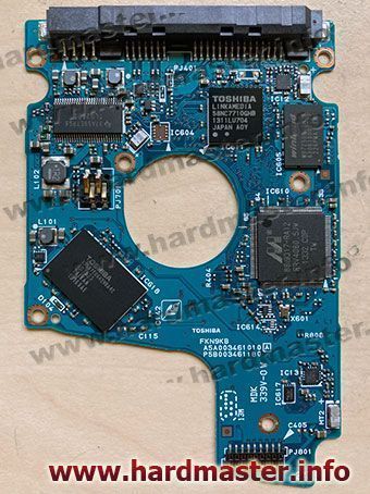 Ремонт гибридных дисков Toshiba SSHD
