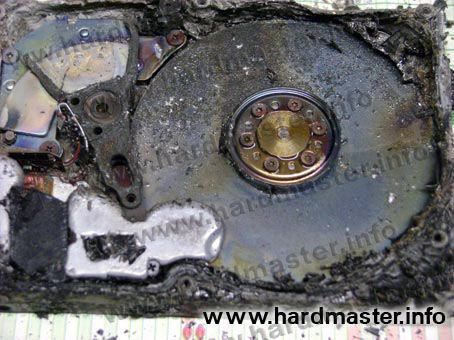 HDD после пожара HDD после пожара