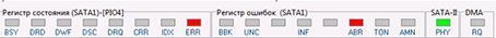 Регистры АТА состояния