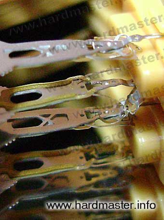 Поврежденные головы HDD WD5000AAJS