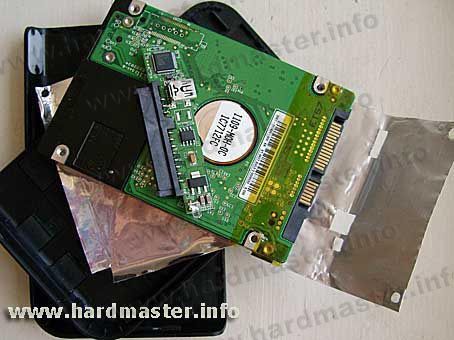 Disassembled USB case
