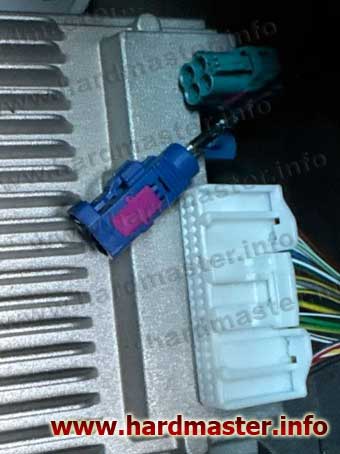 Блок управления камерами Geely - соединительные кабели Блок управления камерами Geely - соединительные кабели