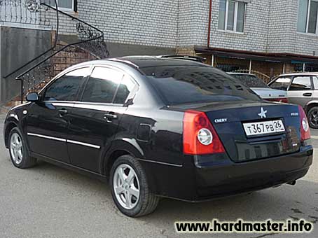 Сзади самодельная 