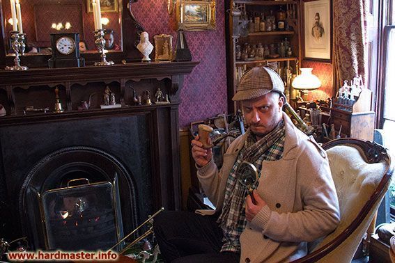 В доме-музее Шеролка Холмса