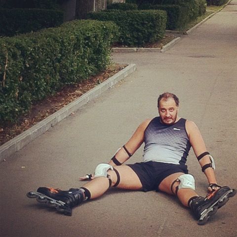 Освоение роликовых коньков 2