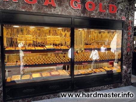 Витрина с украшениями Витрина с украшениями