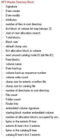 Структура HFS Attribute File Структура HFS Attribute File